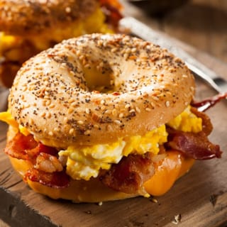 MEAT EGGS & CHEESE SANDWICH🌟